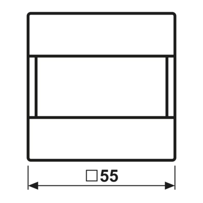 Jung Automatik-Schalter A17180WW Bewegungsmelder Serie AS/A alpinweiß