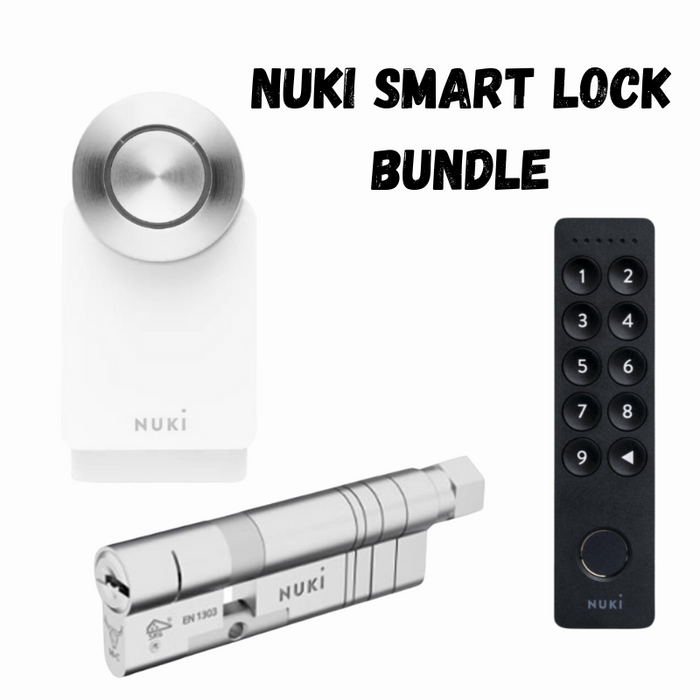 Nuki Smart Locks Bundle – Tastatur, Smart Lock, Universalzylinder