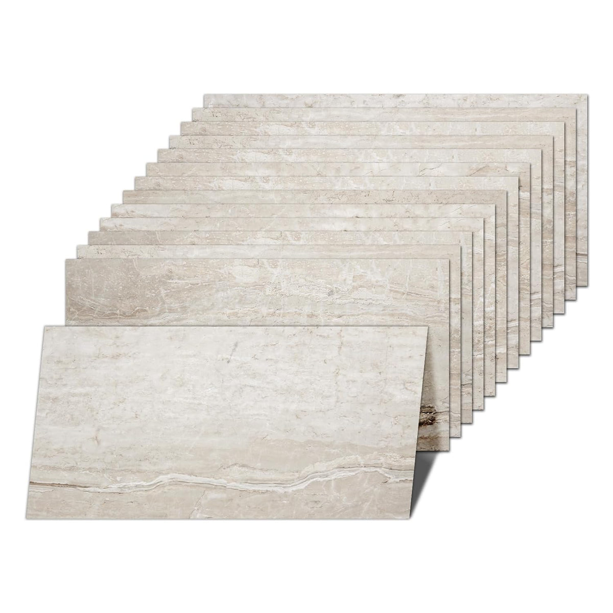 Monucep PVC Bodenbelag Selbstklebend - 10m² Holzoptik Night Oak